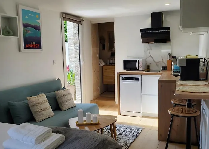 Annecy Poisy Studio A 9 Minutes Du Lac Annecy Avec Piscine Privee